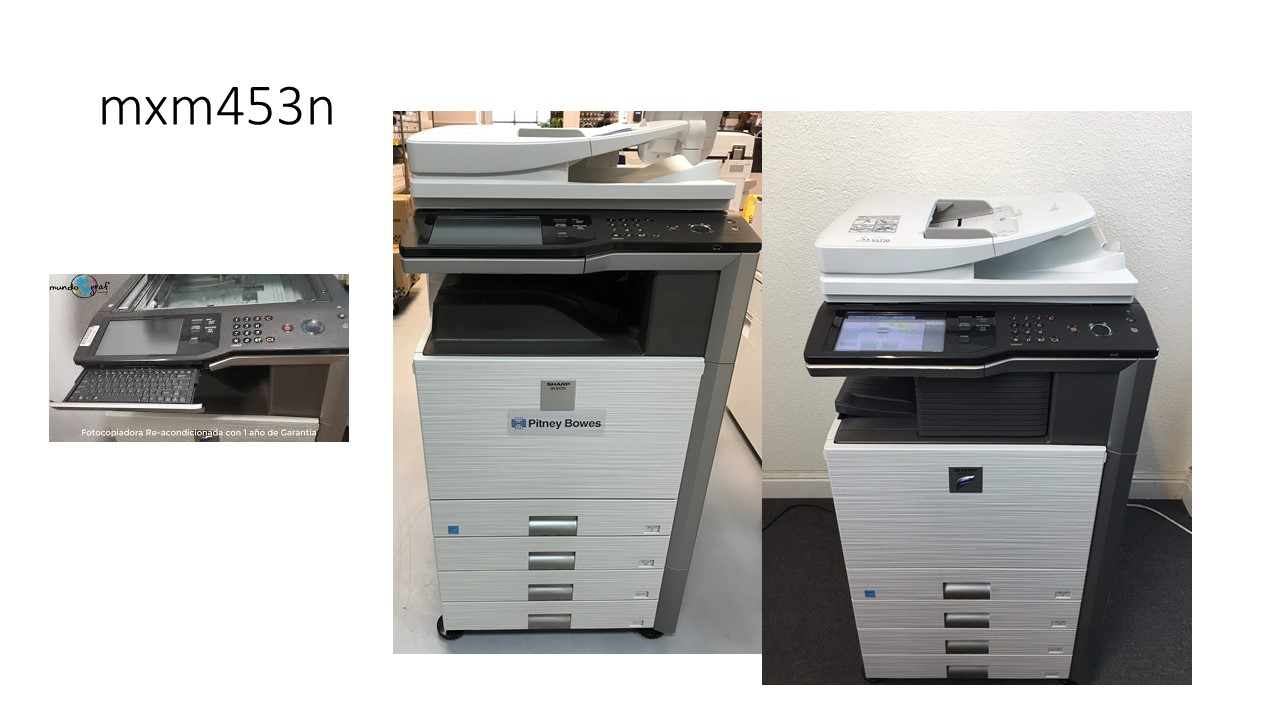 SHARP MX-453-N  BLANCO Y NEGRO (HASTA 45 PPM )